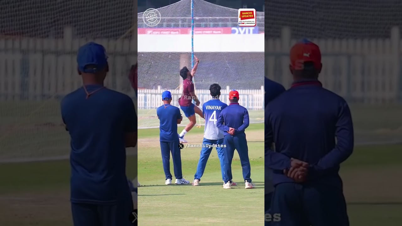 India's Intense Practice at JSCA Stadium for IND vs SA 🏏