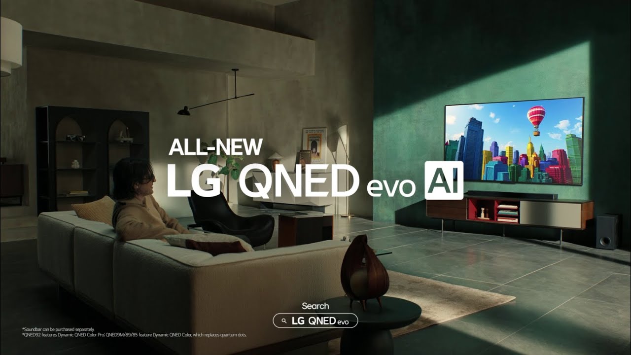 2025 LG QNED evo AI 2025: Redefining True Color 🌈