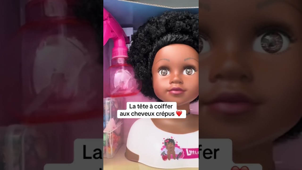 La tête à coiffer afro Little Nappy 🌟