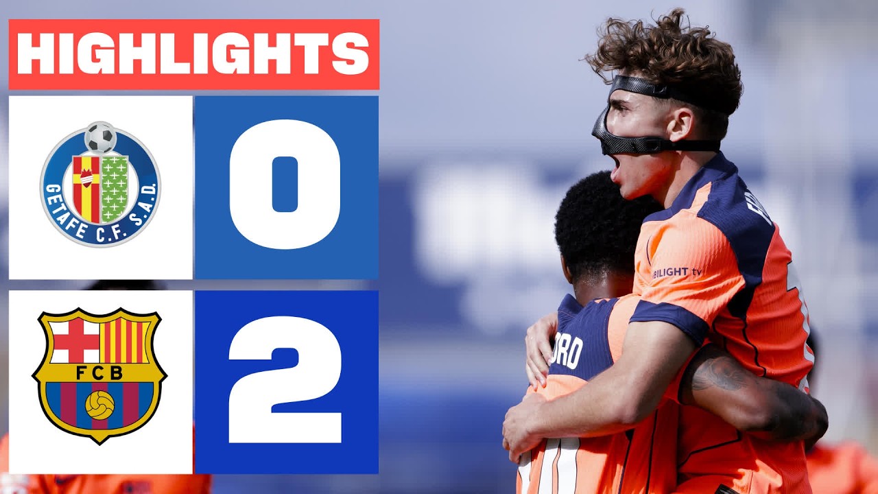 Getafe CF 0-2 FC Barcelona | La Liga EA Sports