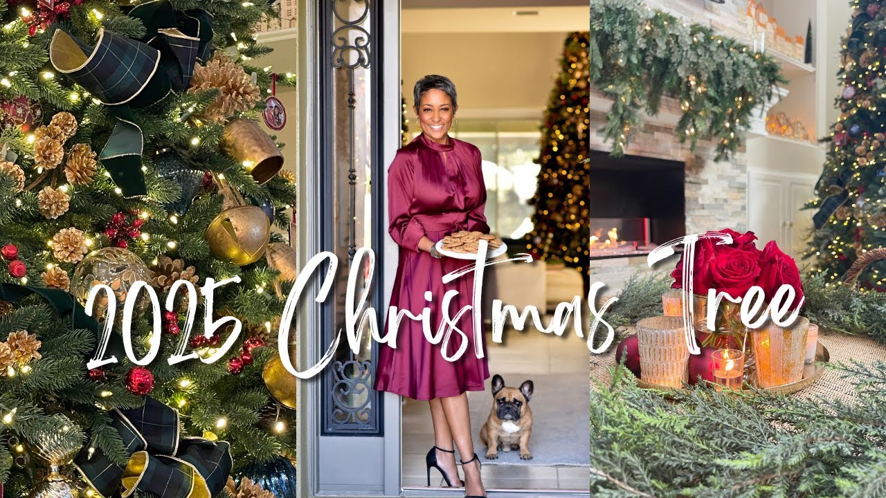 Elegant 2025 Christmas Tree Tour 🌲 | Ralph Lauren-Inspired Decor