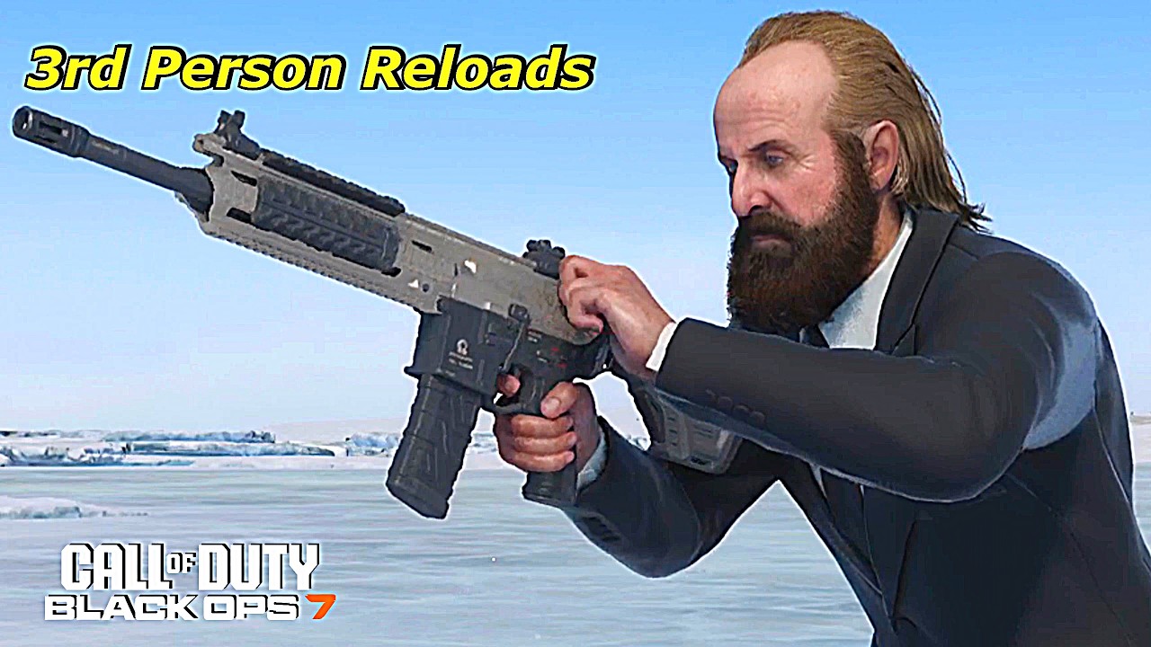 Cod: Black Ops 7 - ALL Weapons 3rd Person Reloads & Inspect Animations