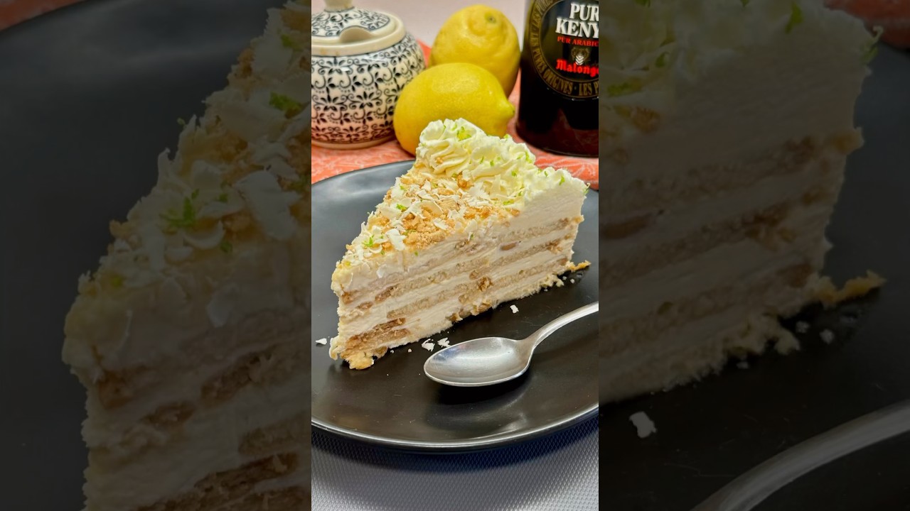 Marquesa de Limón: Postre Fácil y Rápido 🍋