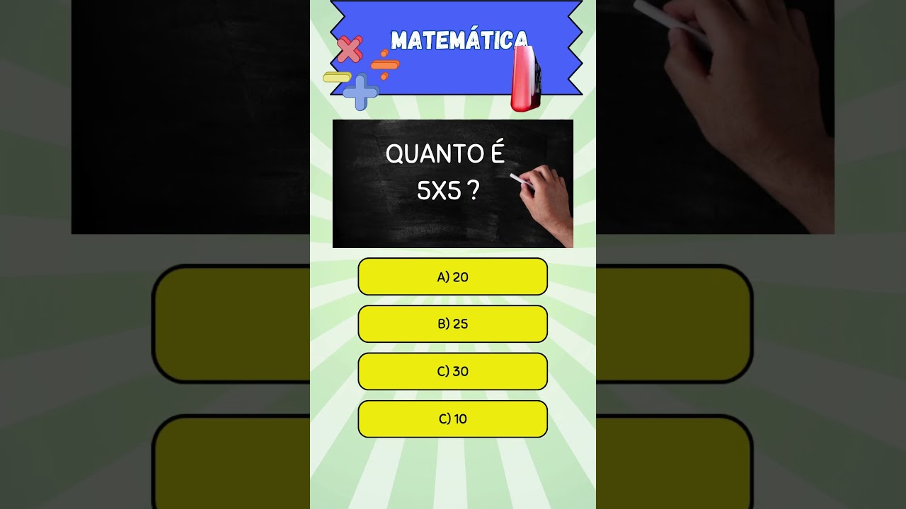 Desafie Sua Mente com Nosso Quiz de Matemática 🧠
