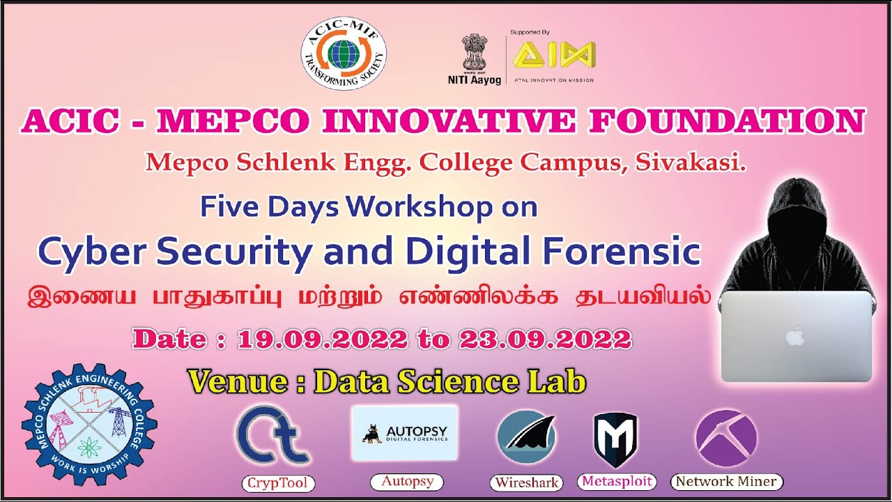 5 Five-Day Workshop on Cyber Security & Digital Forensics