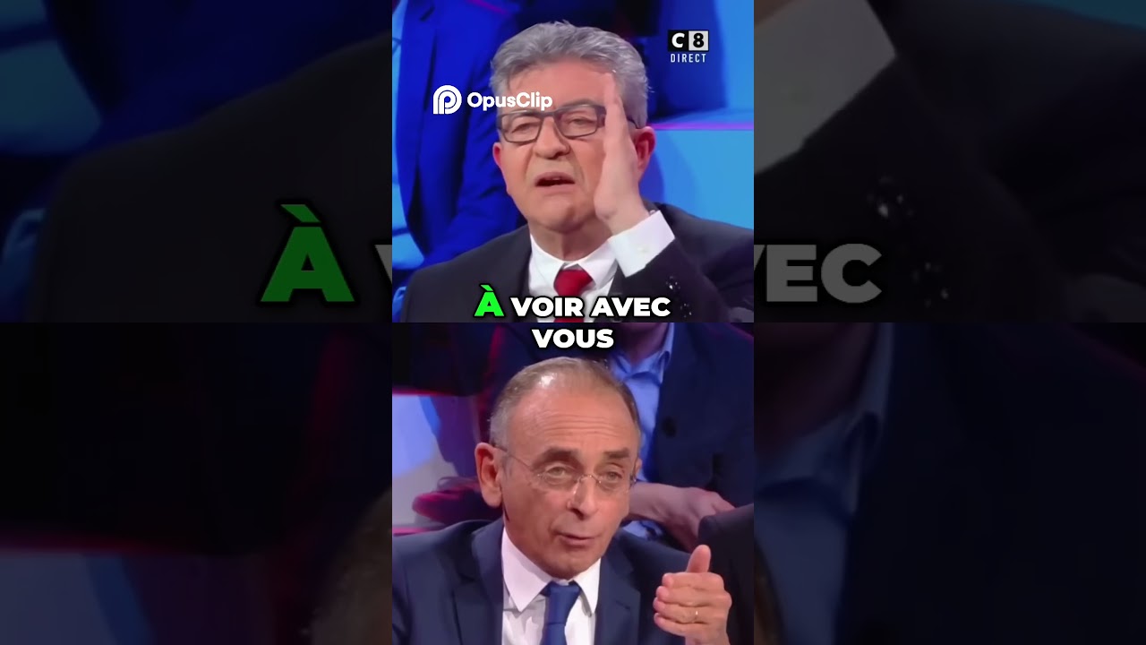 Mélenchon contre Zemmour : Débat sur la Haine et les Idéologies Opposées