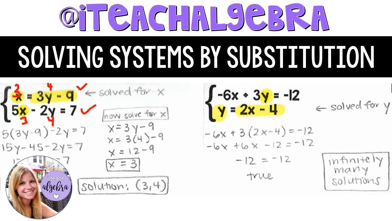 Master Algebra 1: Solving Systems of Equations by Substitution 🧮