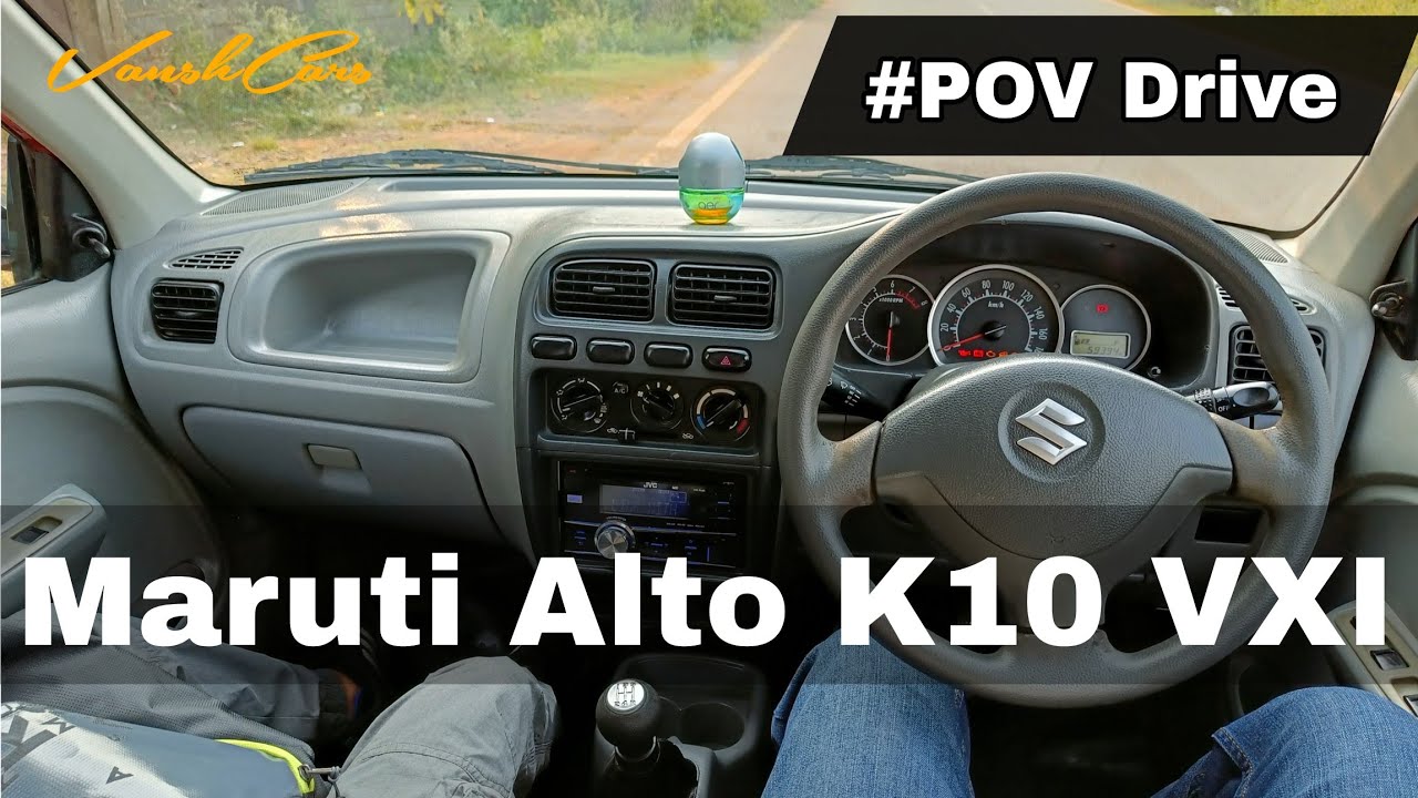 POV Drive: 2012 Maruti Alto K10 VXI 🚗 | Vansh Cars