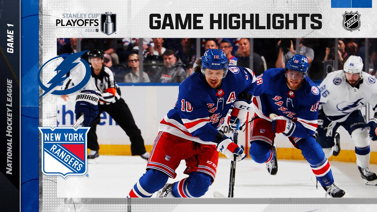 Lightning vs Rangers Gm 1 | NHL Playoffs 2022 π