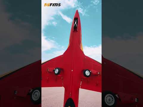 Experience Pure Speed with the FMS Avanti 90mm EDF Jet!