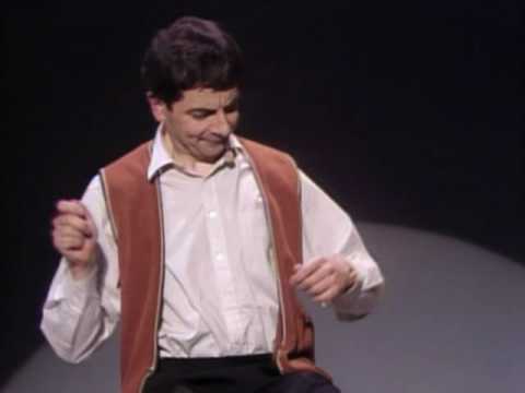 Rowan Atkinson's Hilarious Invisible Drum ๐ถ