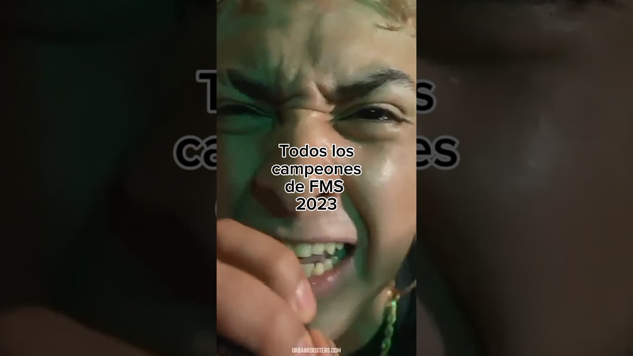 todos los campeones de FMS 2023 #porro #freestyle #fms