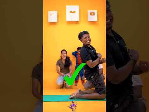 Watch till End 😂 Funny Fitness Challenge #shorts #short