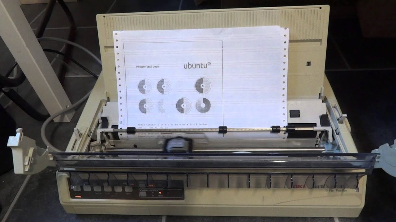 Watch a Classic Dot Matrix Printer in Action 🖨️