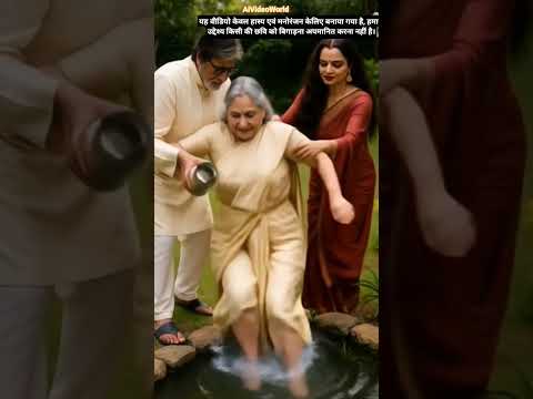 Amitabh,Jaya & Rekha Funny video #amitabh#amitabhbachchan#rekha#aivideo#funny#comedy#viral#trending