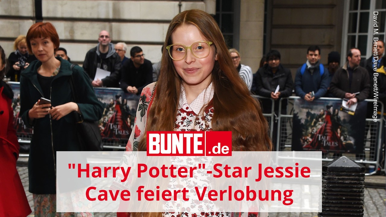 "Harry Potter"-Star Jessie Cave feiert Verlobung