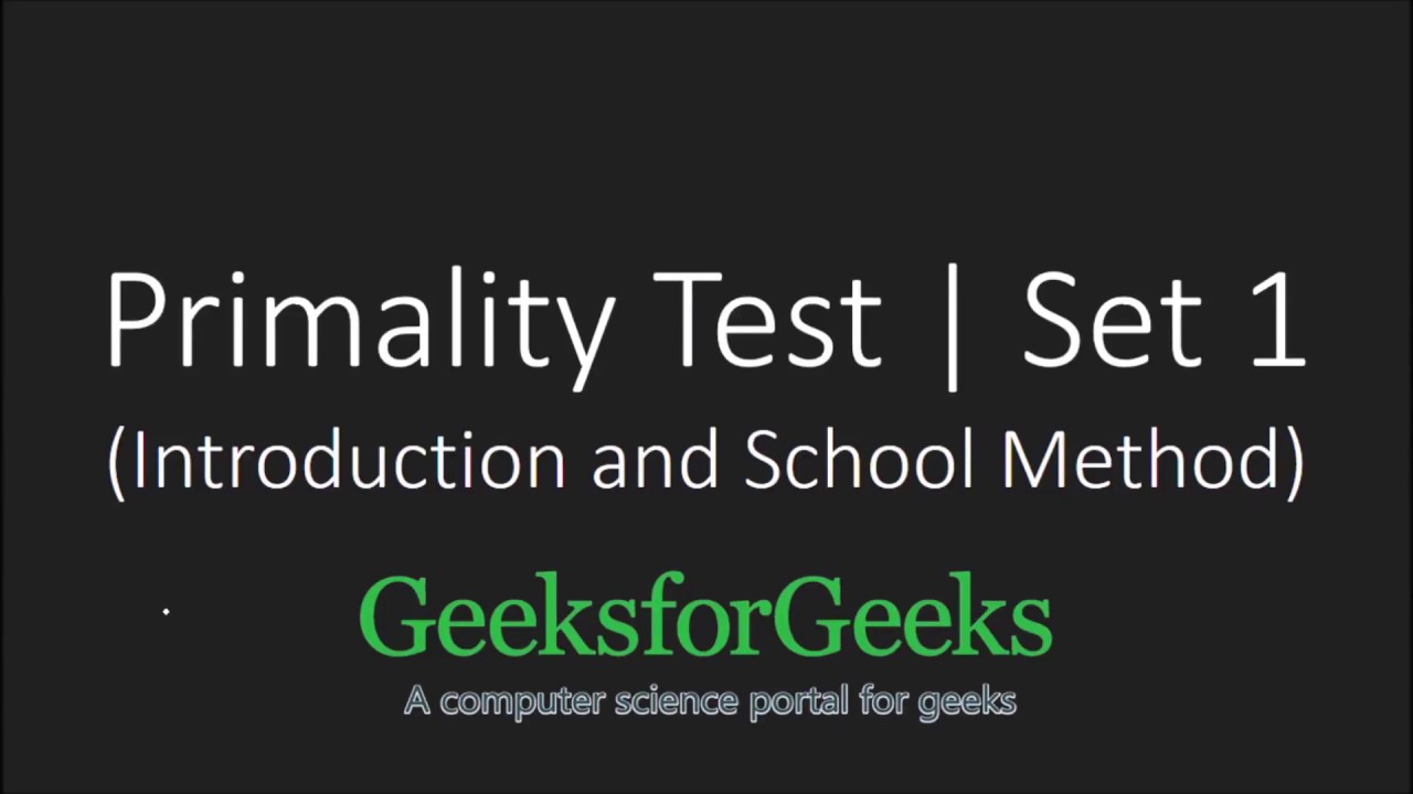 Master the Primality Test: Simple School Method Explained 🔍