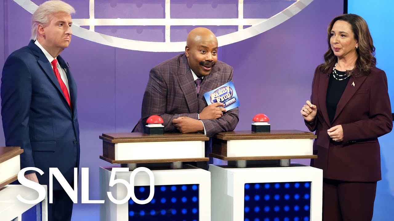 SNL's Family Feud Cold Open: Election 2024 Parody π€