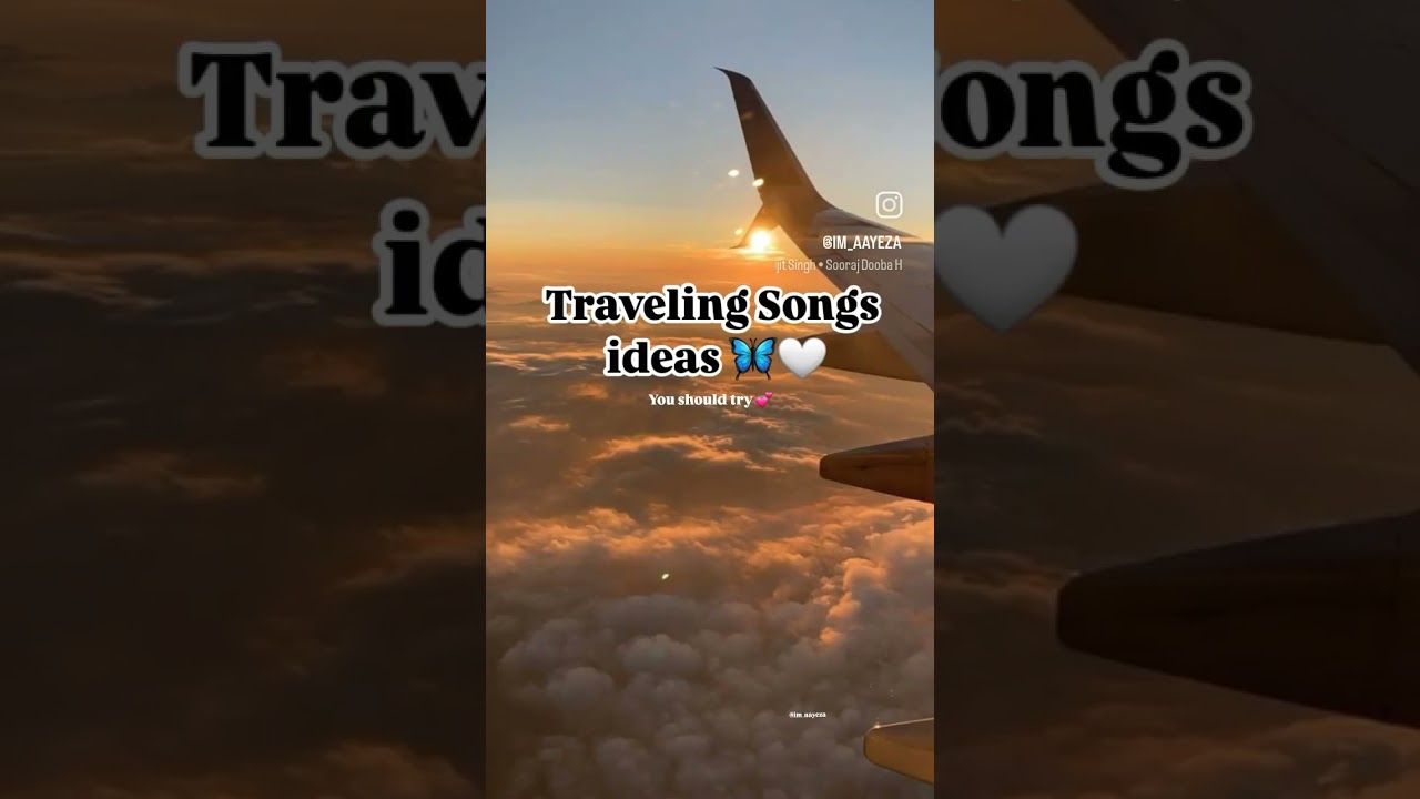 Top Travel Songs to Boost Your Journey ๐ถ