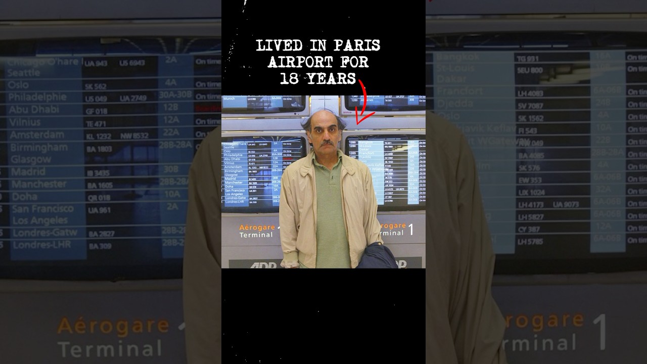 Man Who Lived in Paris Airport for 18 Years ✈️