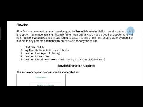 17-9-21Module 2: Blowfish algorithm