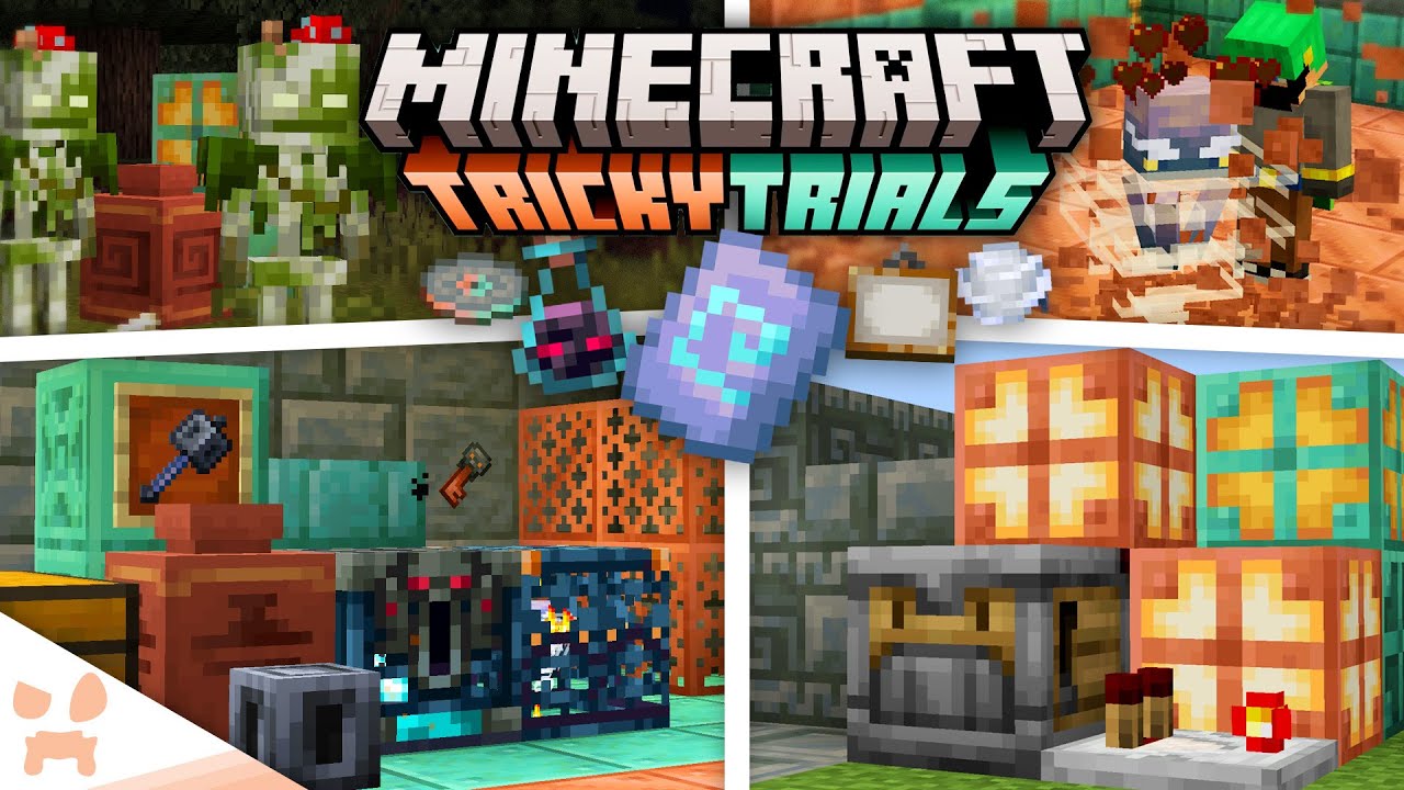 Overview of the Minecraft 1.21 Tricky Trials Update
