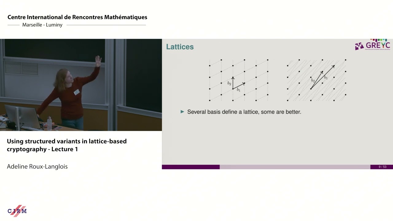 Adeline Roux-Langlois Explores Structured Variants in Lattice-Based Cryptography 🔐