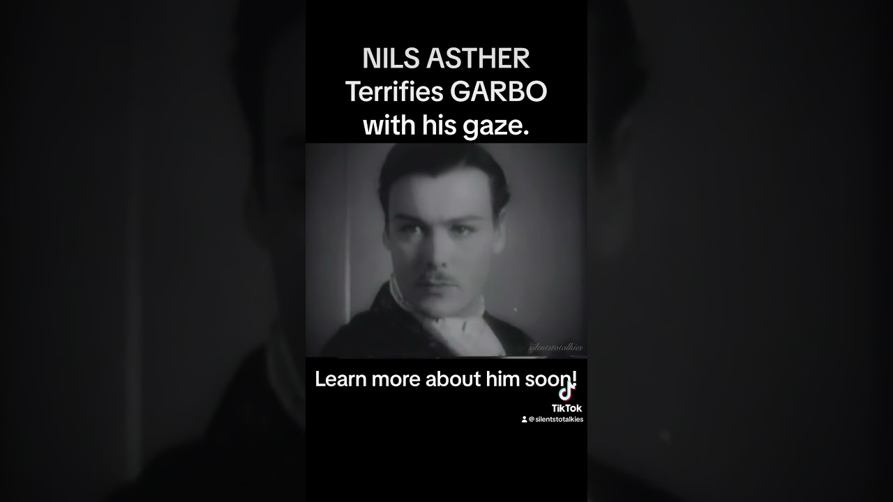 The eyes! #nilsasther #silentfilm #silentfilmstar #moviestars  #classicfilms  #oldhollywood #acting