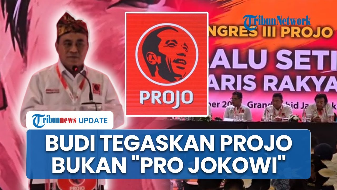 Budi Arie Tegaskan Projo Berasal dari Semangat Rakyat, Bukan Sekadar Pendukung Jokowi 🇮🇩