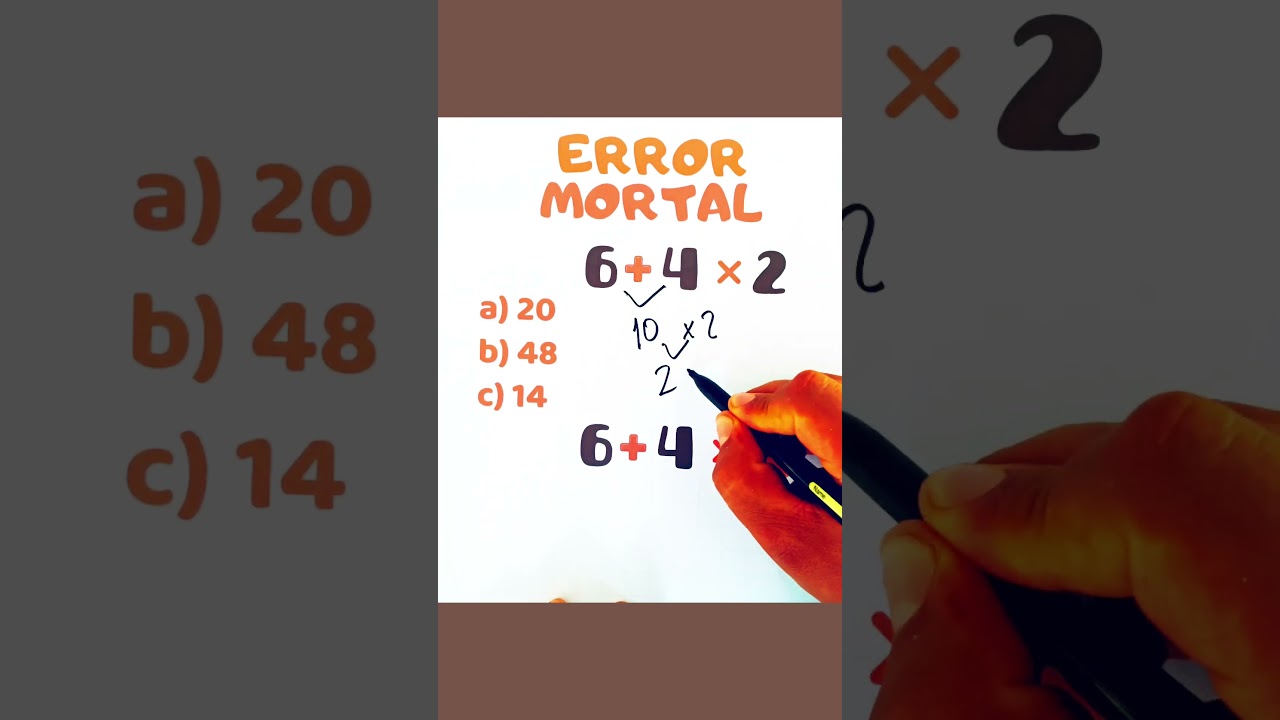 Error Mortal #matematicas #exponenciales #matemática #algebraicamente #maths #mathematica