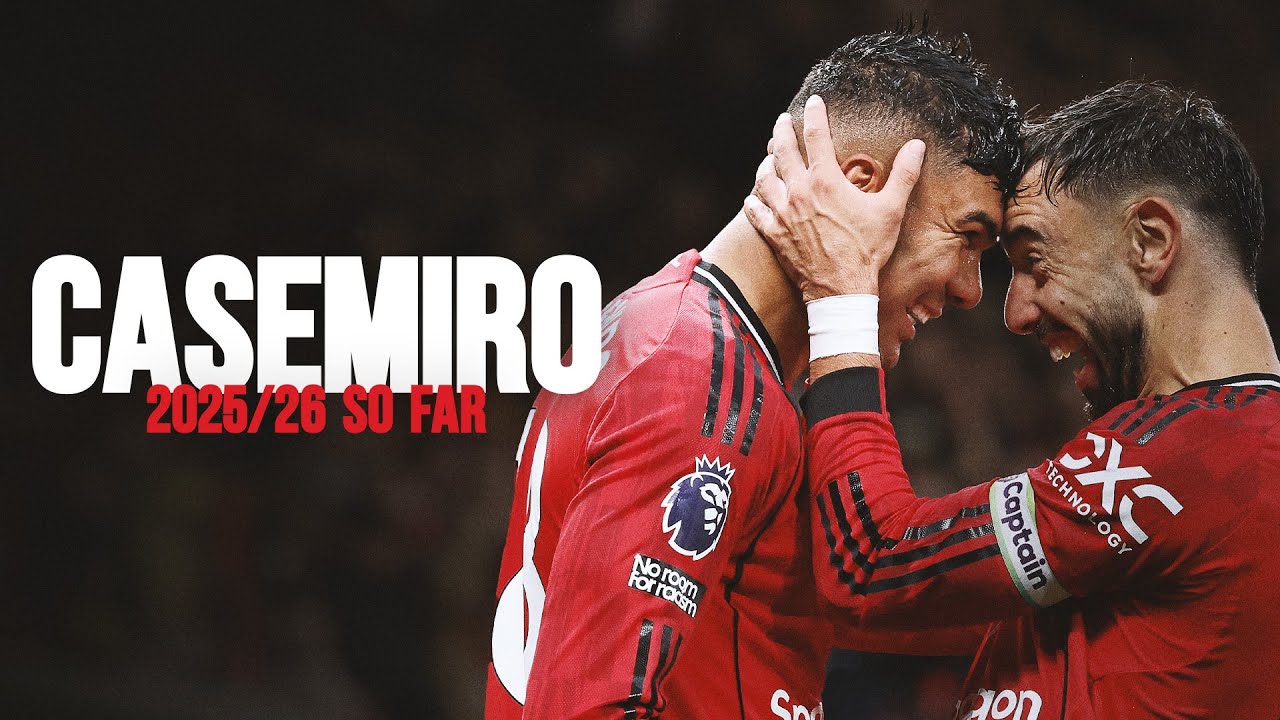 Midfield Leader! 🫡 Casemiro's 2025/26 Highlights