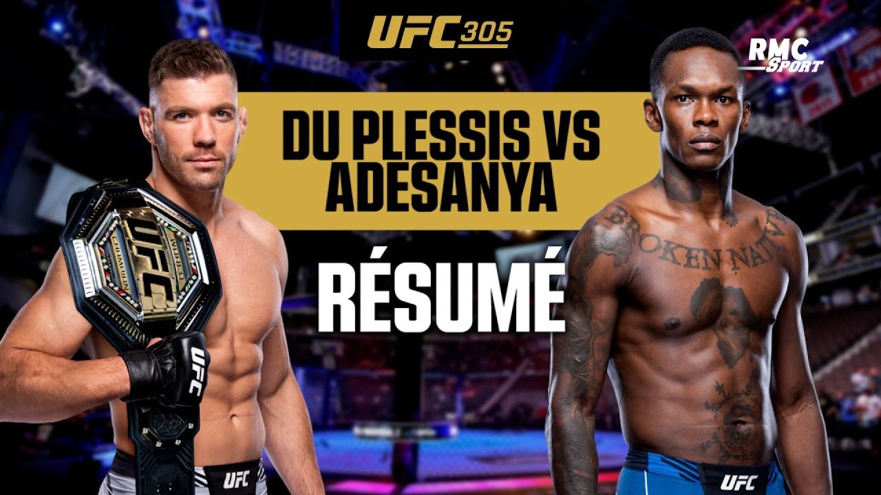 UFC 305 : Du Plessis bat Adesanya, roi des poids moyens ?