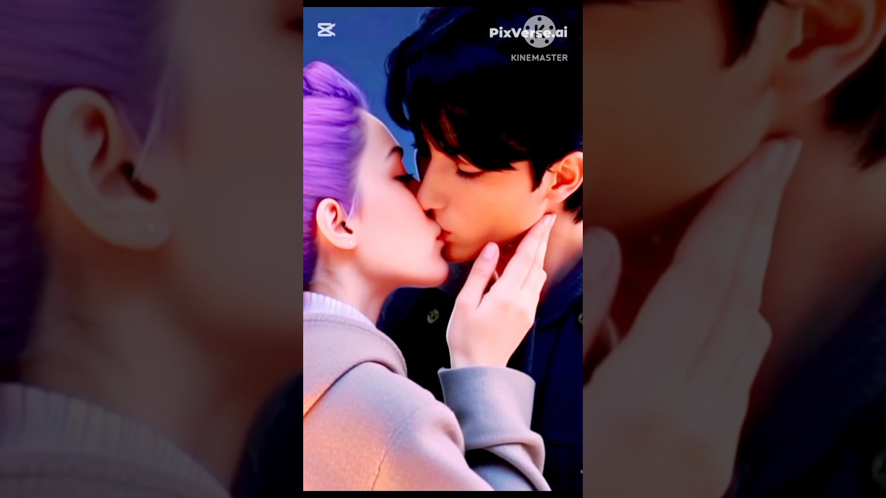 RUMI & JINU's Sweet Kiss Scene 💖 | K-pop's cutest moment!