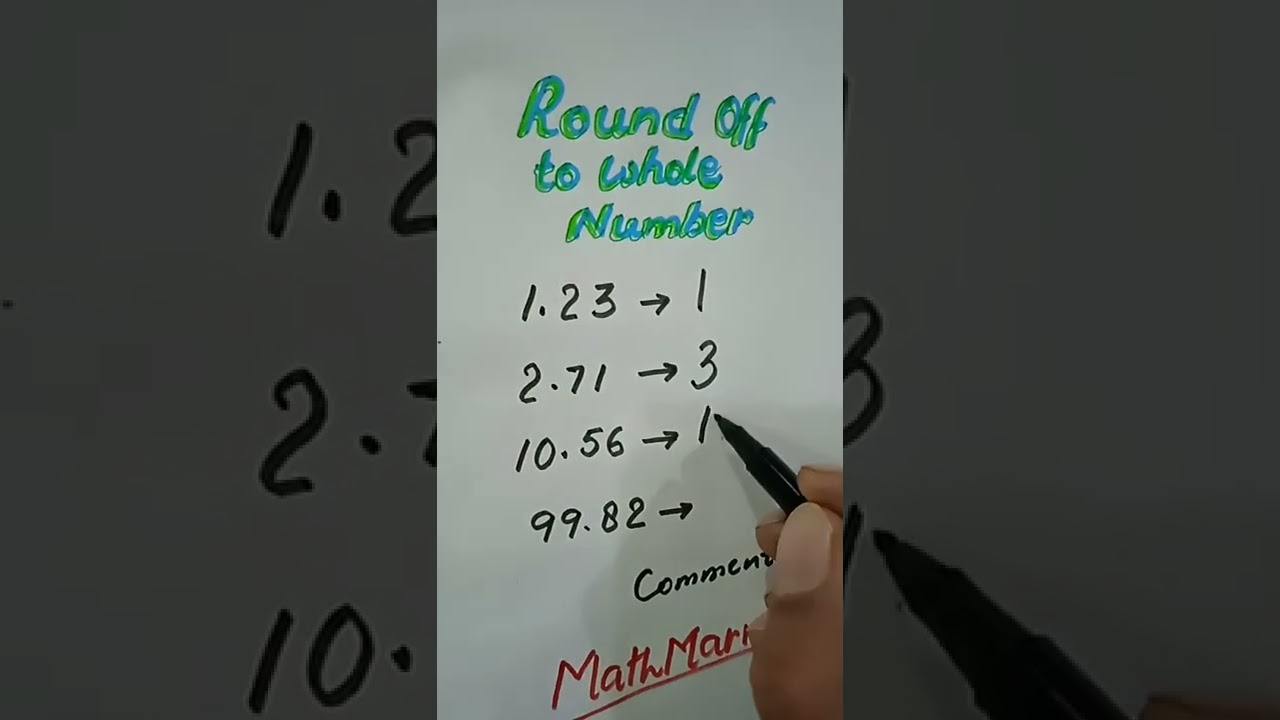 Master Rounding Decimals to Whole Numbers with Ease! 🔢