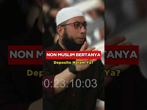 DEPOSITO ITU HARAM⁉️ #shorts #beritaviral #deposito #hukumdeposito #khalidbasalamah