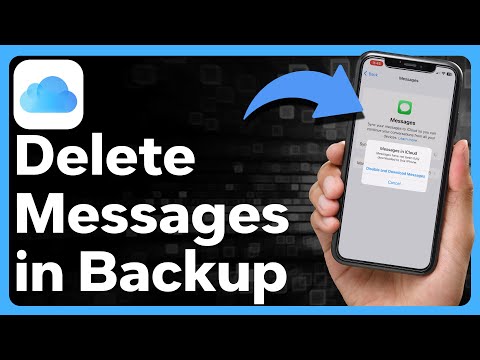 How To Delete Messages From iCloud Backup