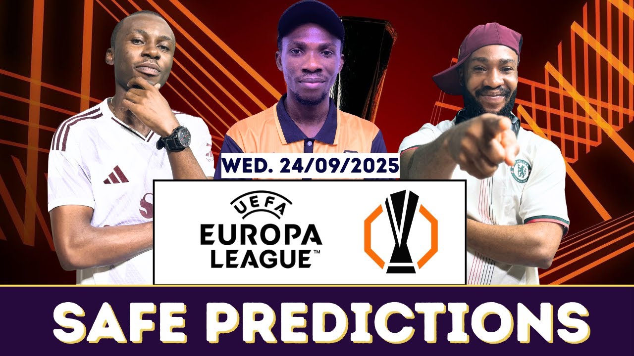 UEFA Europa League Predictions for 24/09/2025 ⚽