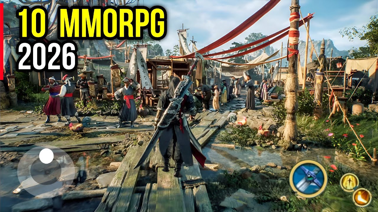 Top 10 New MMORPGs for Android & PC in 2026 🎮