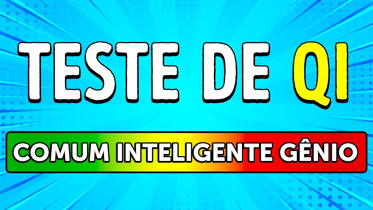 Descubra se Você Tem QI de Gênio com Nosso Quiz Divertido! 🧠
