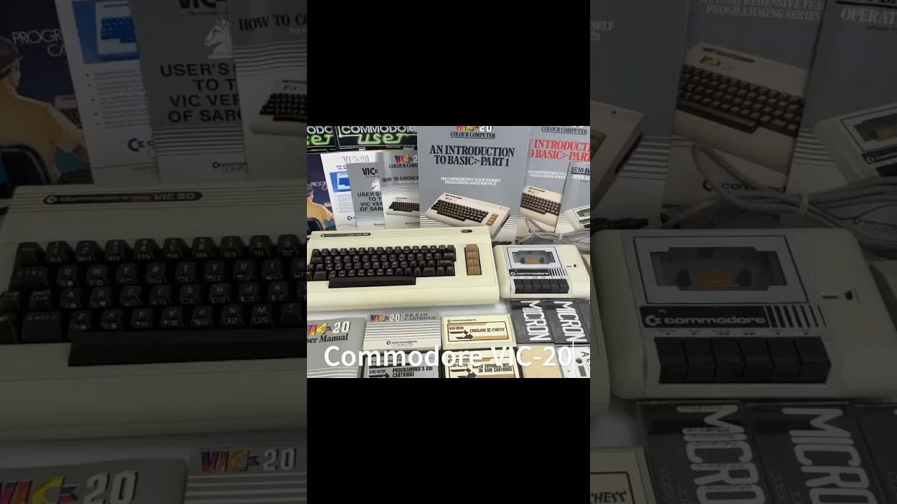 Explore the Classic Commodore VIC-20 – Vintage Computer & Gaming Treasure! 💾