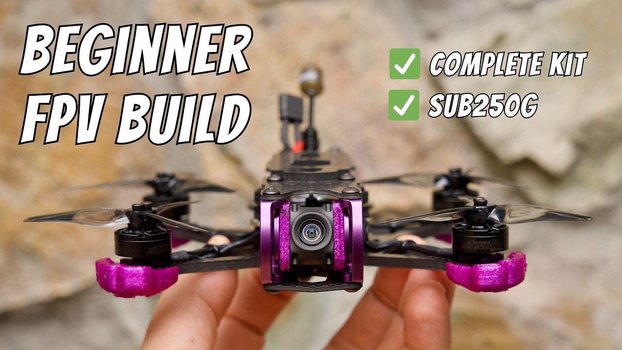 Beginner FPV Drone Build: Joshua Bardwell QAV-S 2