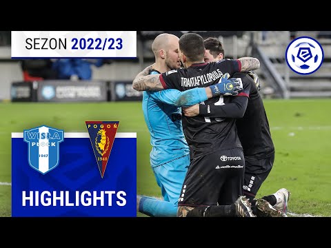 Wisła Płock - Pogoń Szczecin 0:1 | SKRÓT | Ekstraklasa 2022/23 | 22. Kolejka