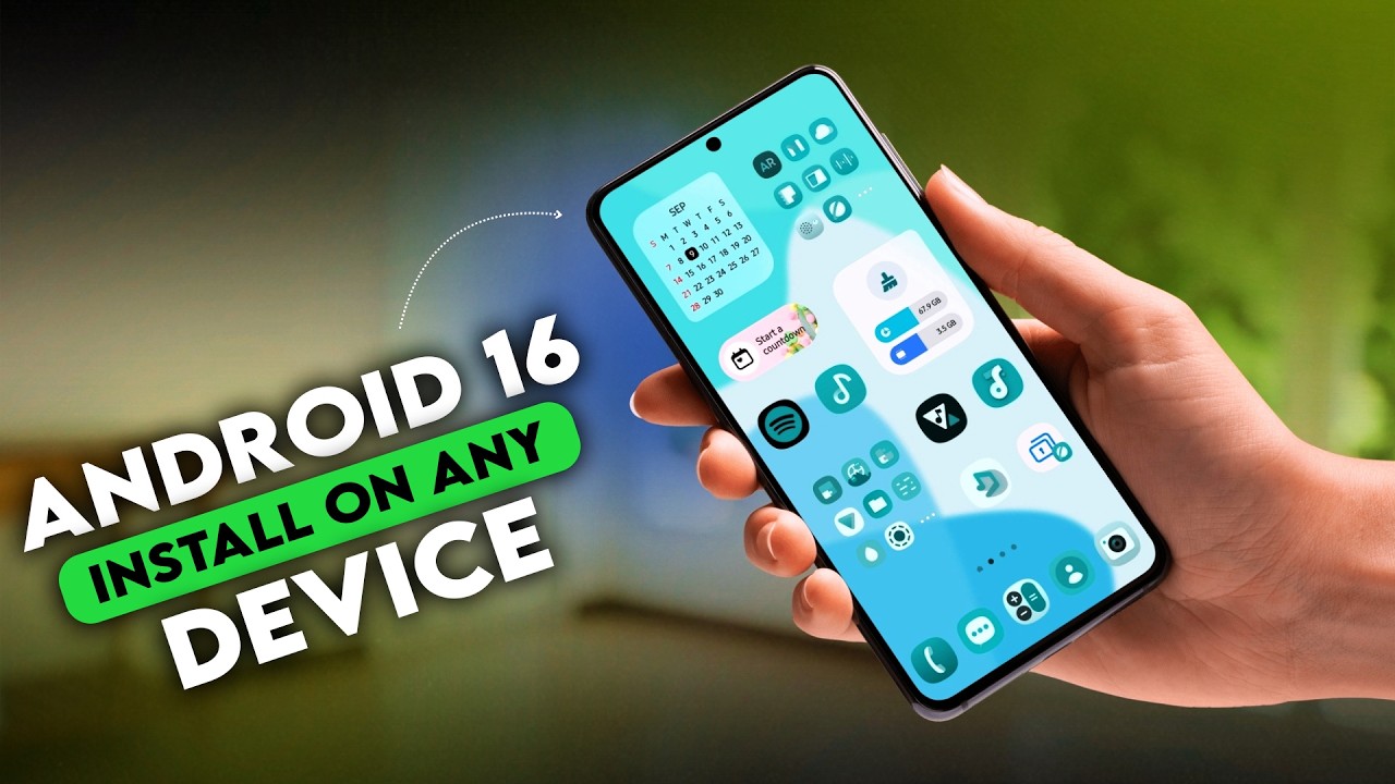 Android 16 Official Release β New Features & How to Install on Any Device