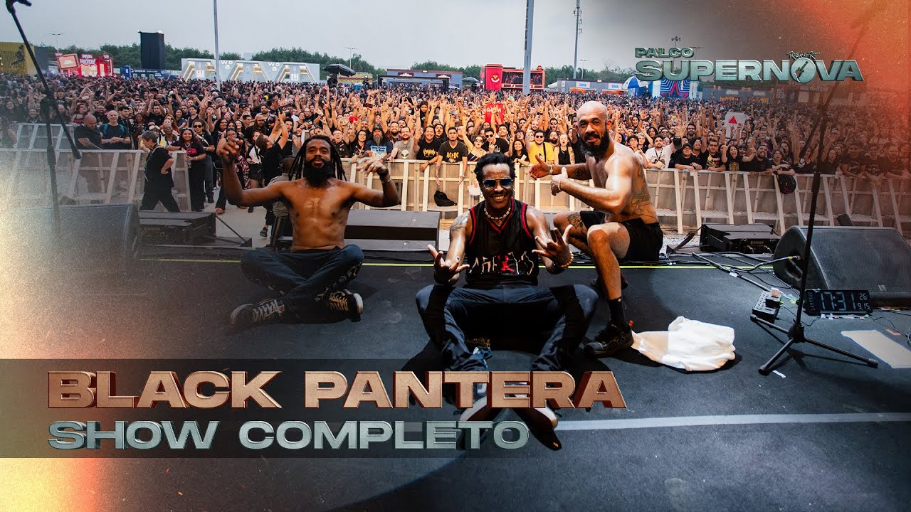 Black Pantera ao Vivo no Rock In Rio 🎸 - Show Explosivo no Palco Supernova