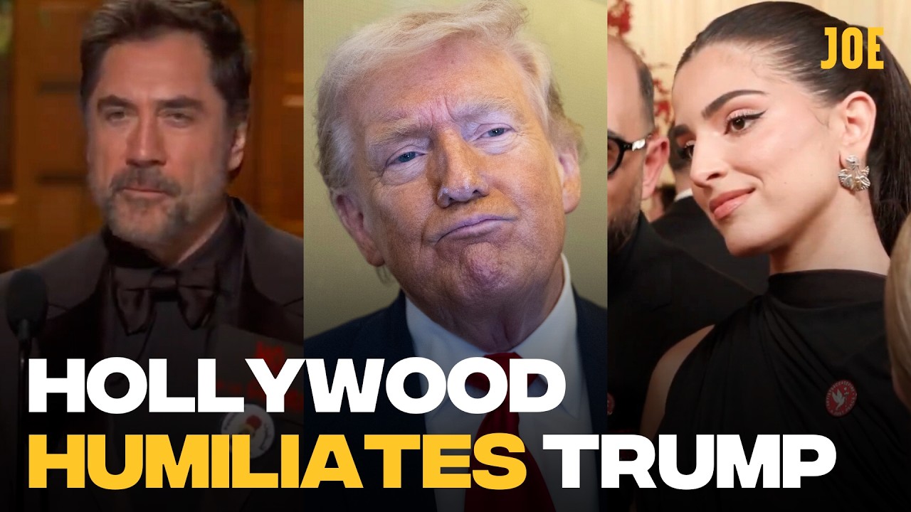 Hollywood Actors Criticize Trump at Oscars 🎬