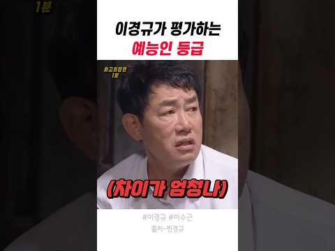 ์ด๊ฒฝ๊ท๊ฐ ํ๊ฐํ๋ ์๋ฅ์ธ ๋ฑ๊ธ