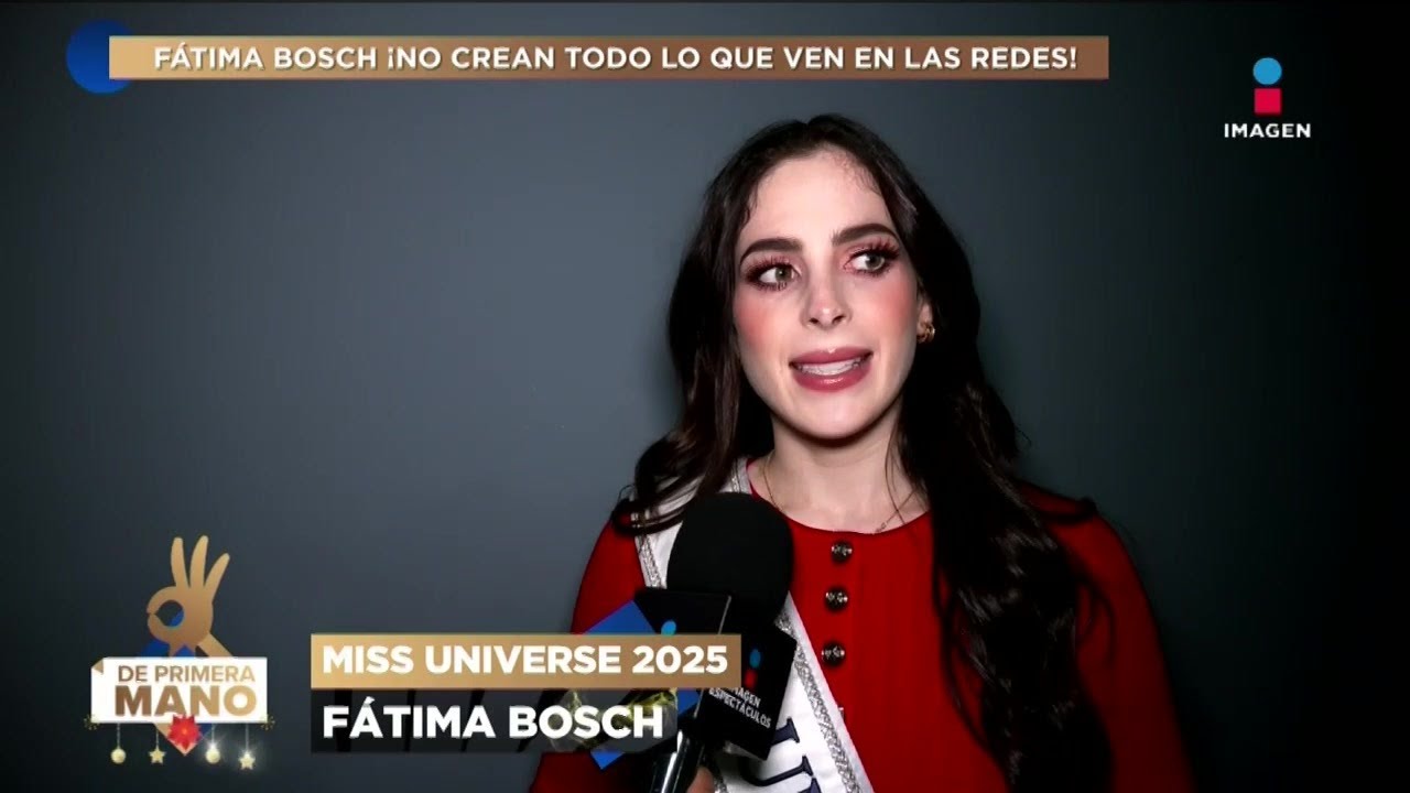 Fátima Bosch se ha sentido PRESIONADA por cumplir ESTEREOTIPOS | De Primera Mano