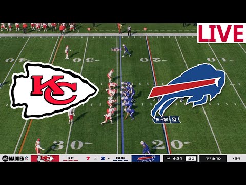 🔴LIVE 🔴Kansas City Chiefs VS Buffalo Bills/NFL Week 9/November 2nd /Madden NFL 26