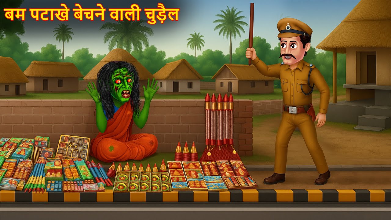 Bomb Patakhe Bechne Wali Chudail | दिवाली पटाखे वाली चुड़ैल | Horror Stories | Chudail Ki Kahaniya
