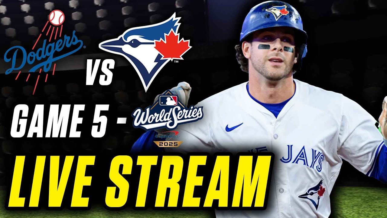 Blue Jays vs Dodgers | World Series Game 5 Live Watchalong ⚾️